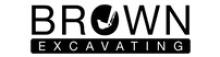 Brown Excavating Inc  Logo