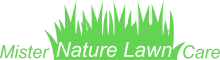 Mister Nature Lawn Care Logo