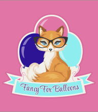 Fancy Fox Balloons Logo