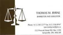 Law Office of Thomas Byrne Logo